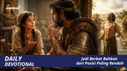 Jadi Berkat Bahkan dari Posisi Paling Rendah