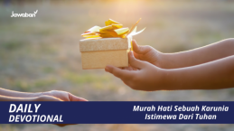 Murah Hati Sebuah Karunia Istimewa Dari Tuhan