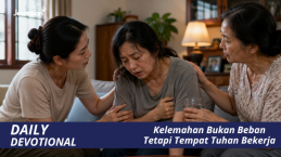 Kelemahan Bukan Beban Tetapi Tempat Tuhan Bekerja