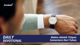 Waktu Adalah Titipan Sementara Dari Tuhan
