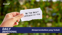Mempersembahkan yang Terbaik