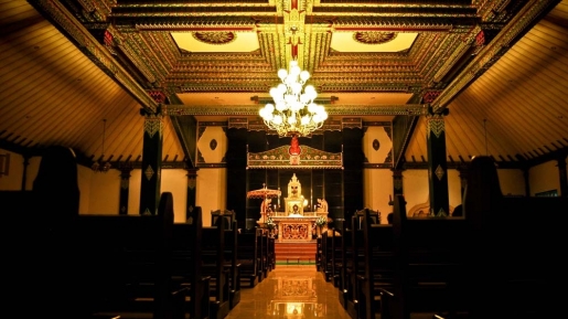 Bulan Suci Maria, Gereja Ganjuran Tempat Favorit Berziarah Di Yogja