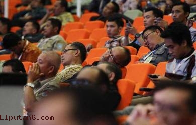 Usai Arahan SBY Peserta Rakornas Pilpres Tertidur