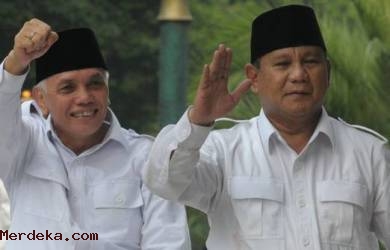 Digempur Isu Negatif, Elektabilitas Prabowo-Hatta Naik