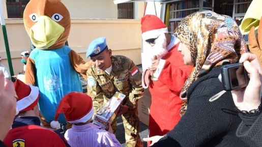 TNI di Lebanon, Jaga Perdamaian Sambil Wujudkan Kasih Natal