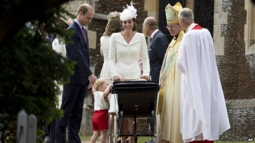 Putri Charlotte dan Putri Diana Dibaptis di Gereja yang Sama