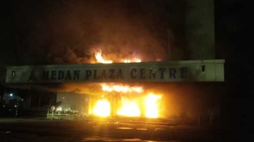 Medan Plaza Terbakar, Jemaat GBI Kehilangan Tempat Ibadah