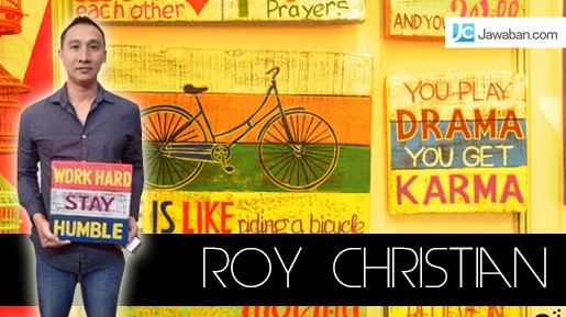 Roy Christian, Tembus Omset Ratusan Juta Rupiah dari ‘Kata-kata’
