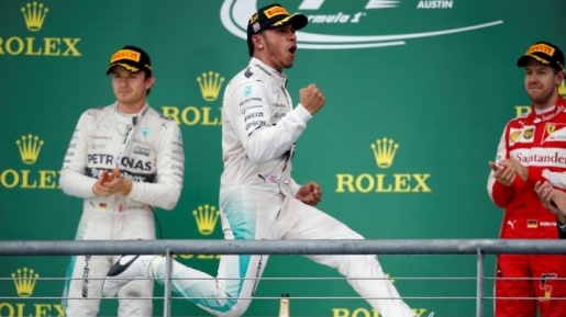 Lewis Hamilton ‘Amankan’ Gelar Juara Dunia F1 2015