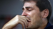 Lepas dari Real Madrid, Tangis Iker Casillas Pecah