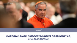 Kardinal Angelo Becciu Mundur dari Konklaf, Apa Alasannya?
