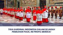 Tiga Kardinal Indonesia dalam Sejarah Pemilihan Paus, Ini Profil Mereka!