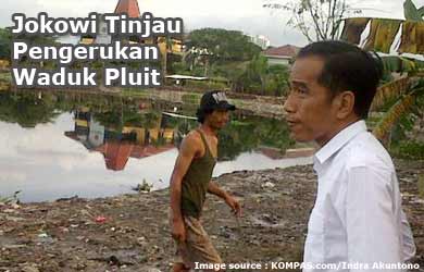 Jokowi Tegaskan Tidak Ada Uang Kerohiman Bagi Penghuni Waduk Pluit