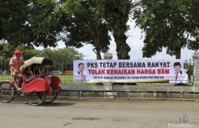 Demokrat Gerah Dengan Spanduk Penolakan BBM PKS