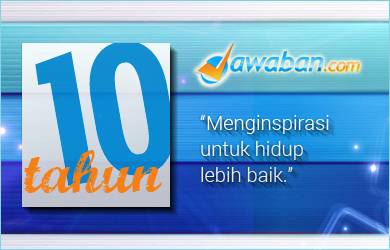 Jawaban.com 10 Tahun Menginspirasi Untuk Hidup Lebih Baik