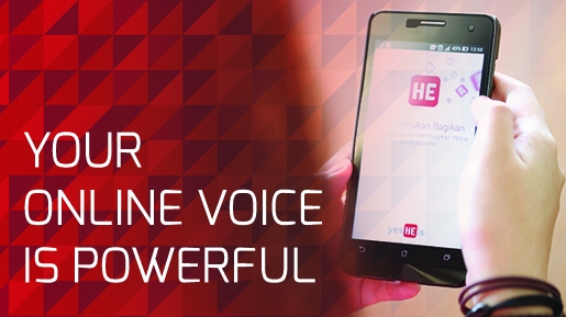 Your Online Voice is Powerful