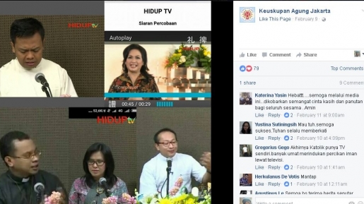 Gereja Katolik Indonesia Luncurkan Saluran Televisi Berskala Nasional