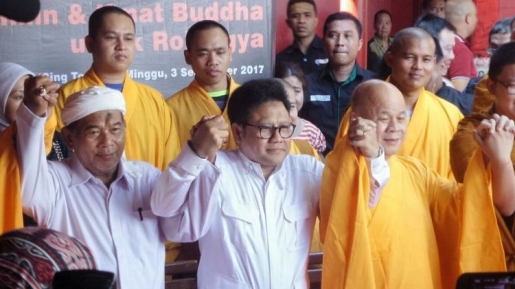 PKB Dialog Dengan Pemuka Agama Budha, Tegaskan  Konflik  Rohingya Bukan Karena Agama