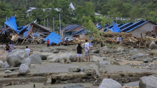 #PrayForSentani Banjir Melanda, 70 Orang Tewas dan Kini 4150 Orang Mengungsi