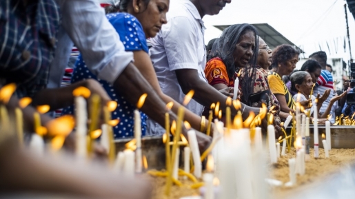 Seminggu Pasca Bom, Tak Ada Ibadah di Gereja Ini Yang dilakukan Umat Kristen Sri Lanka