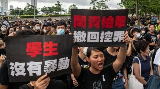 Sing Hallelujah To The Lord Jadi Salah Satu Lagu Penyemangat Demo Akbar di Hong Kong