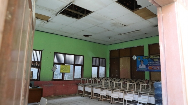 Kondisi ruang kelas SD Cibatu 01