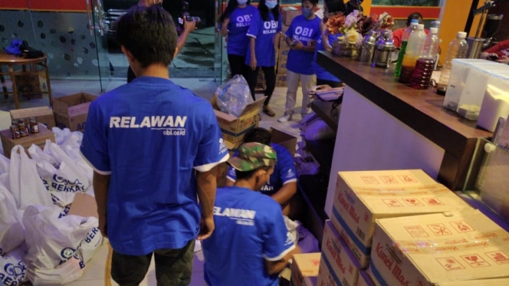 Bantuan logistik OBI