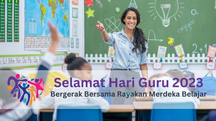 Tema Hari Guru Nasional 2023 dan Maknanya #TerimaKasihGuruku