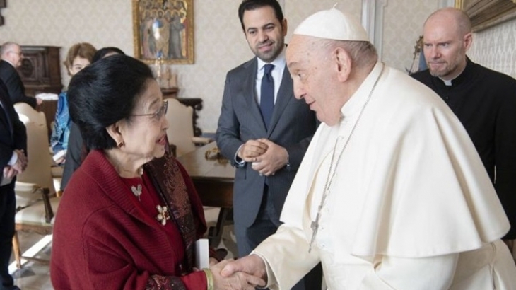 Megawati Temui Paus Fransiskus, Dapat Pesan Ini Untuk Masyarakat Indonesia