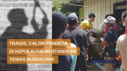 Tragis, Calon Pendeta di Kepulauan Mentawai Ini Tewas Bunuh Diri! Ini Pesan Terakhirnya