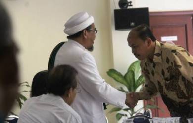 Posma Rajaguguk dan Al Habib Muhsin Ahmad Alattas Lc