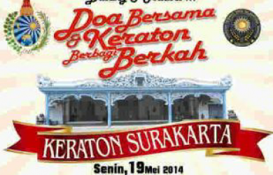 Gereja-gereja Berbagi Berkah di Keraton Surakarta